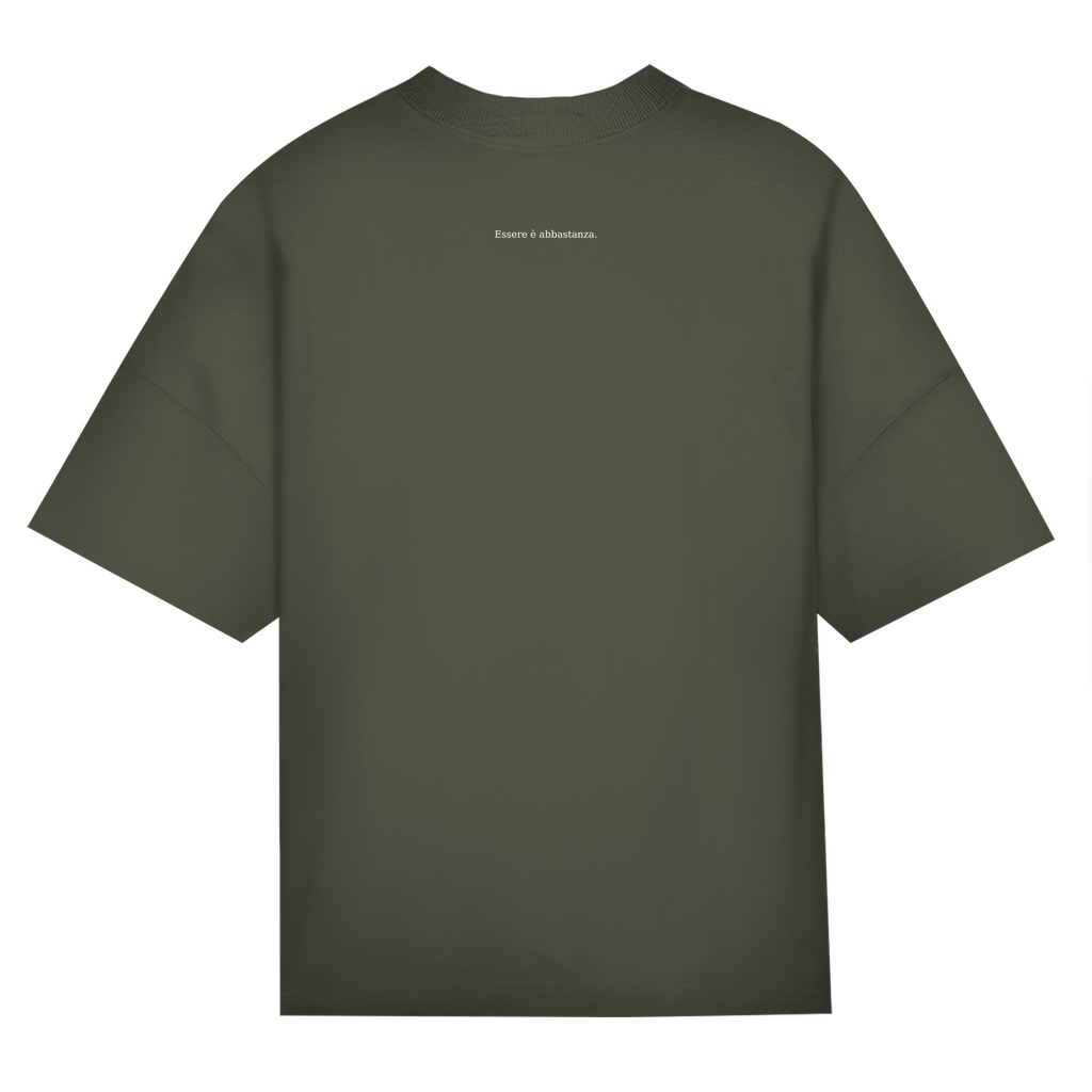 SIGNATURA Oversize T-Shirt – incredibile. Print | 100 % Bio-Baumwolle