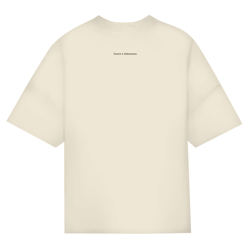 SIGNATURA Oversize T-Shirt – incredibile. Print | 100 % Bio-Baumwolle